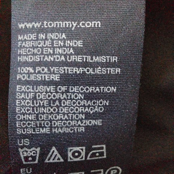 Tommy Hilfiger Black Sleeveless Blouse - Picture 4 of 5